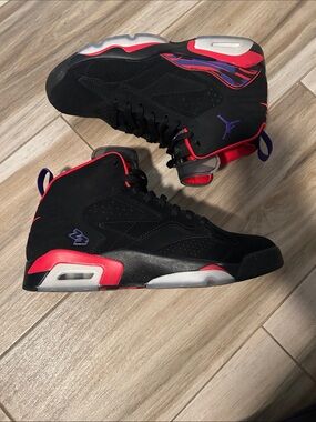 Jordan Men’s Sneakers - Black/Red/Purple